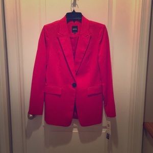 Classic Red Blazer